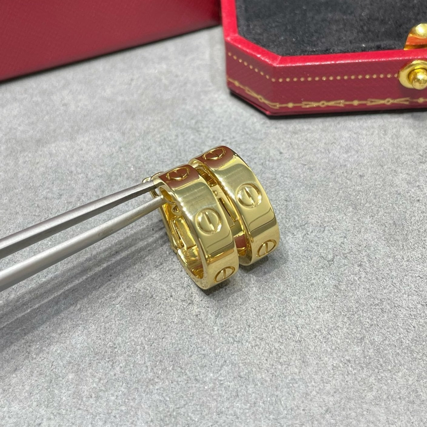 CARTIER LOVE 5.5MM EARRINGS