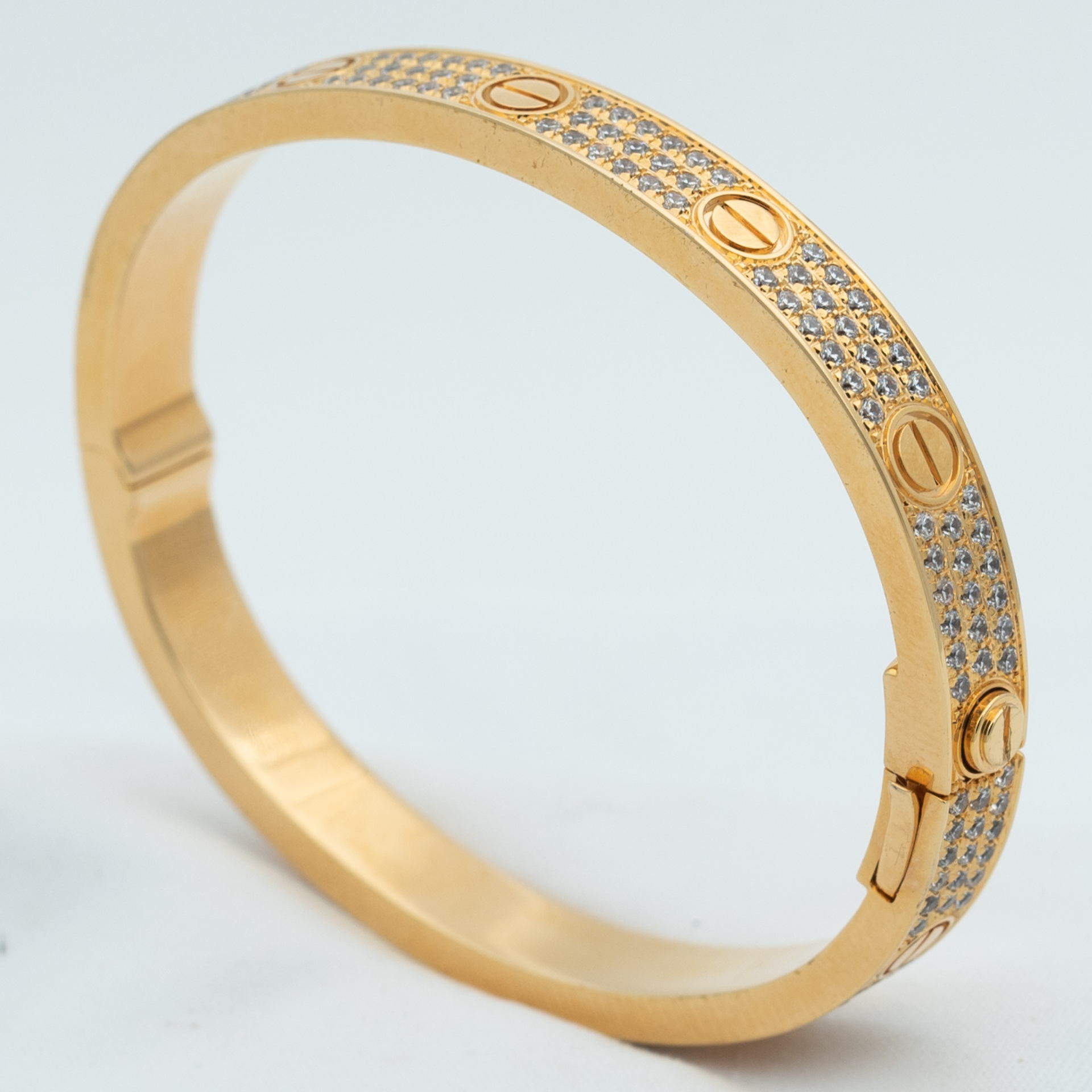 CARTIER LOVE BRACELET 6.1MM DIAMONDS