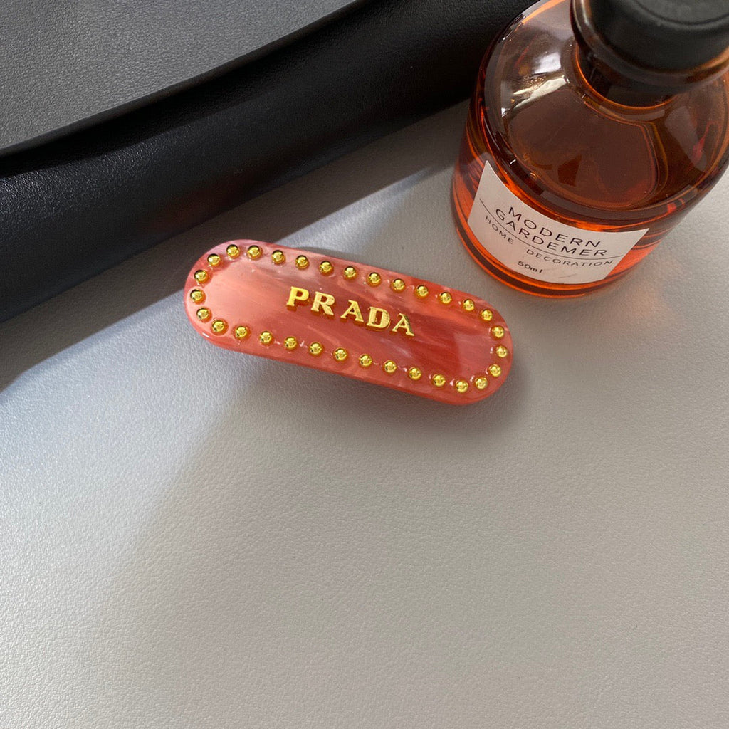 Prada Colorful Hair Clip (5pcs Total)