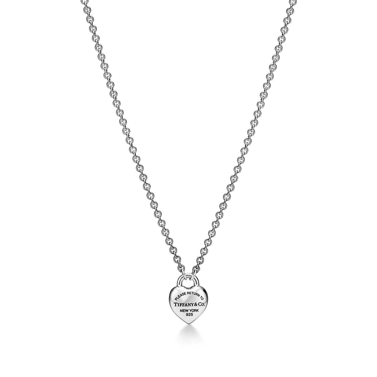Tiffany Return to Tiffany Full Heart Pendant Necklace