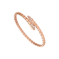 Bvlgari SERPENTI BRACELET DIAMONDS PINK GOLD