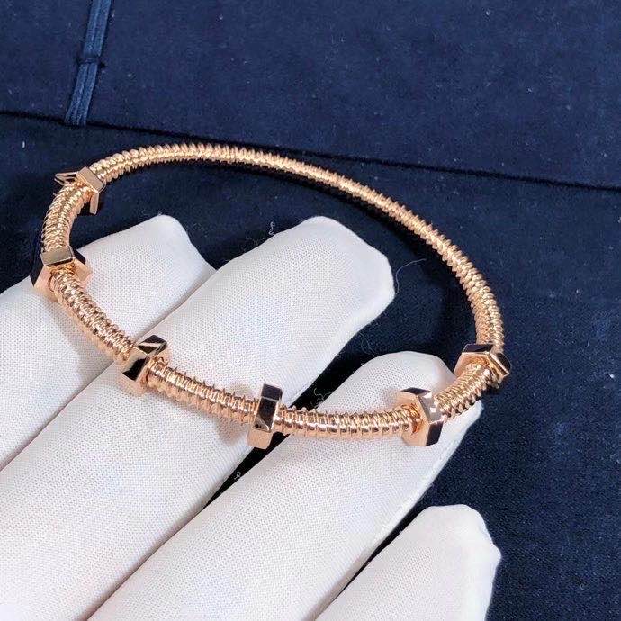 CARTIER NUTS AND BOLTS PINK GOLD BRACELET