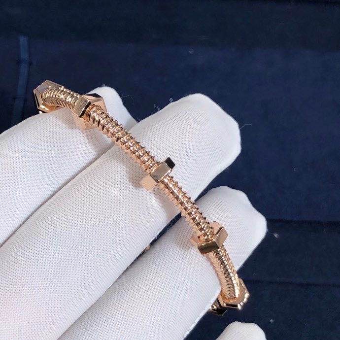 CARTIER NUTS AND BOLTS PINK GOLD BRACELET