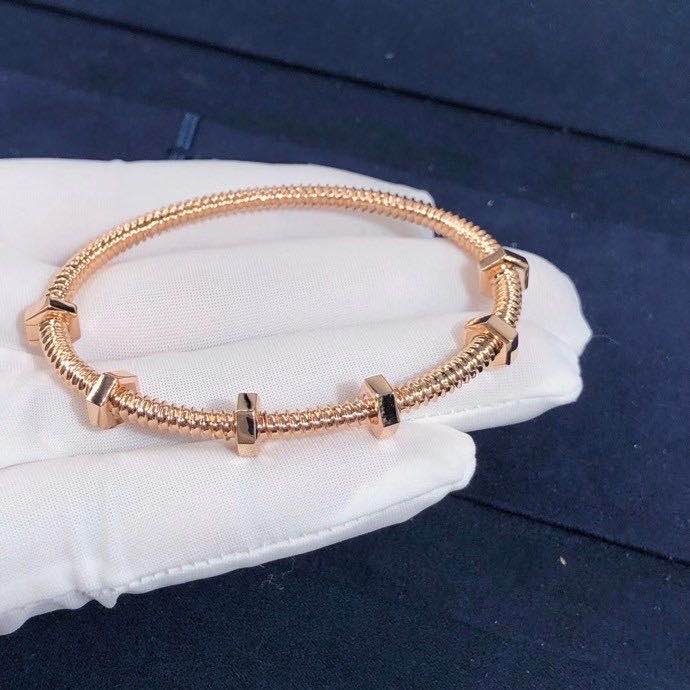 CARTIER NUTS AND BOLTS PINK GOLD BRACELET
