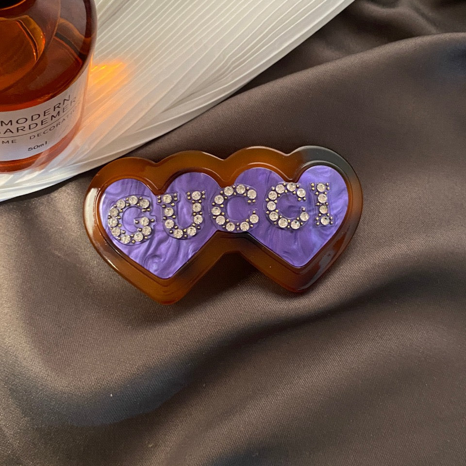 Gucci Colorful Hair Clip (3pcs Total)