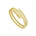 Bvlgari SERPENTI BRACELET GOLD DIAMOND DOUBLE ROW