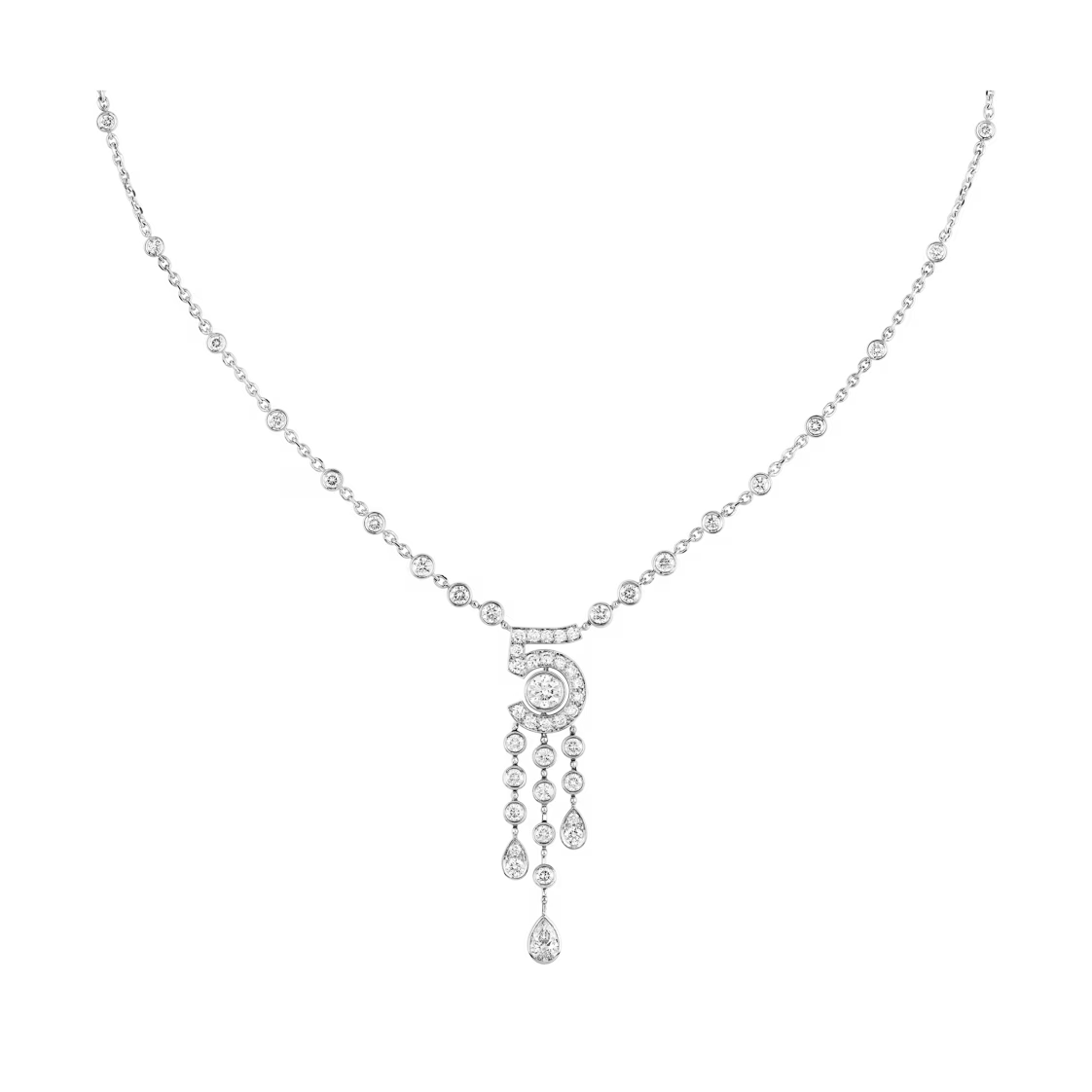 Chanel Eternal N°5 Necklace Diamonds