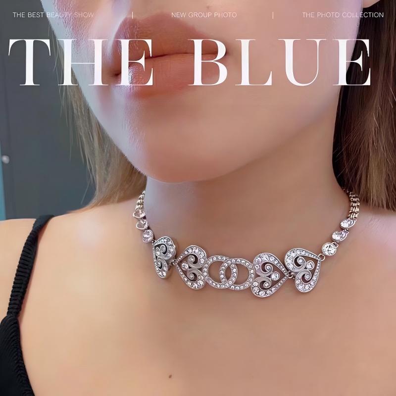Chanel Heart Diamond Choker