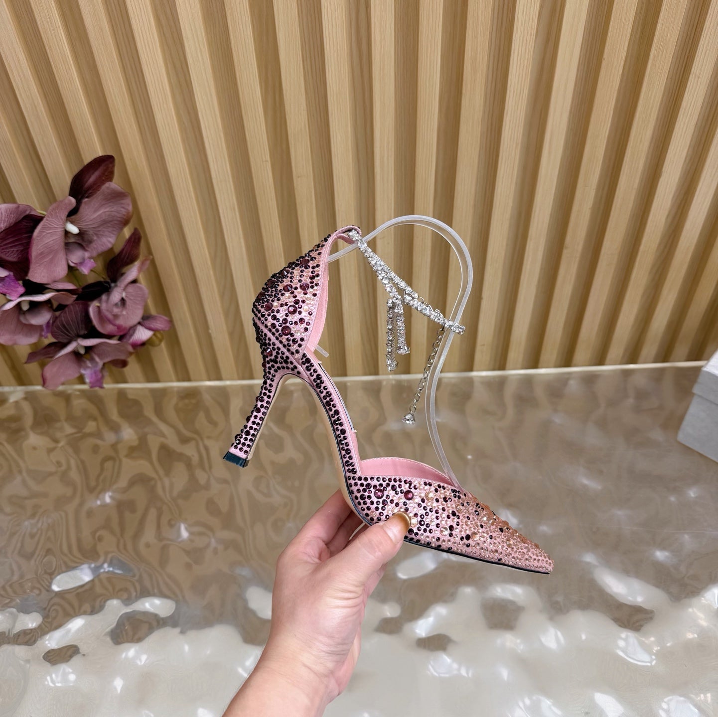 Jimmy Choo Sparkling High Heels