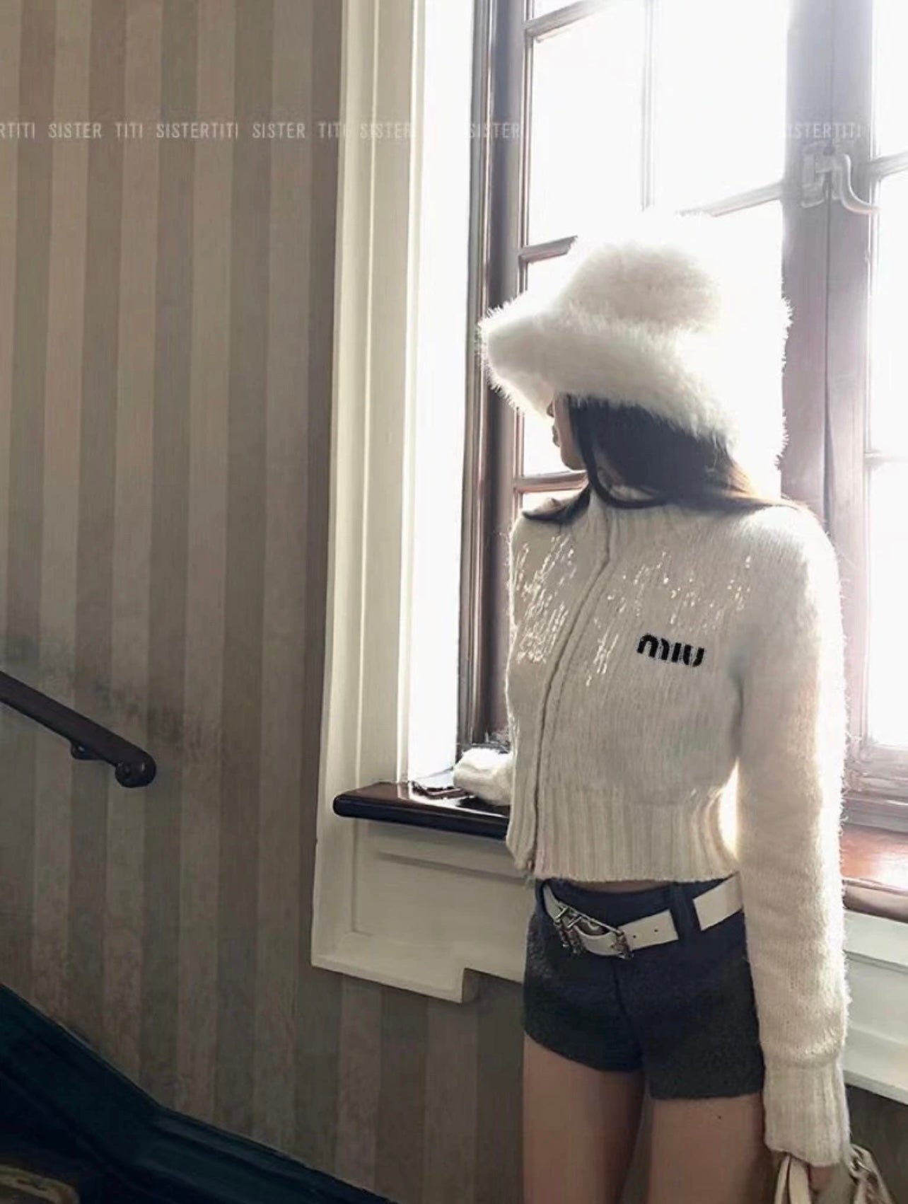 Miu Miu White Cardigan