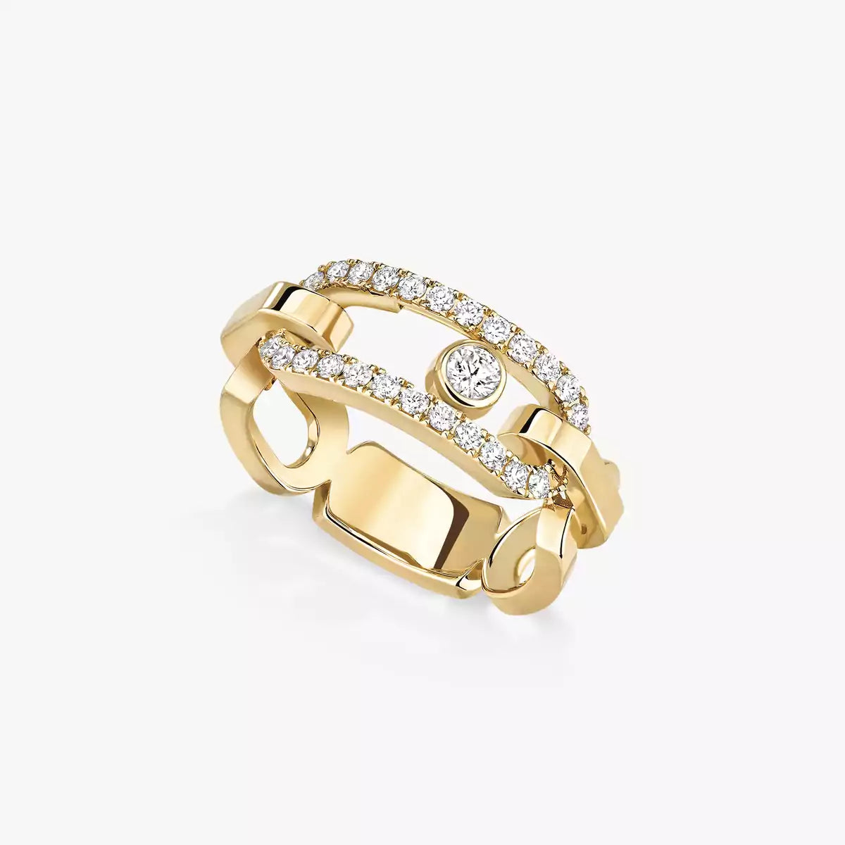 Messika Move Link Diamond Ring