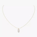 Messika CARE(S) Cord Pavé Necklace Diamond Necklace