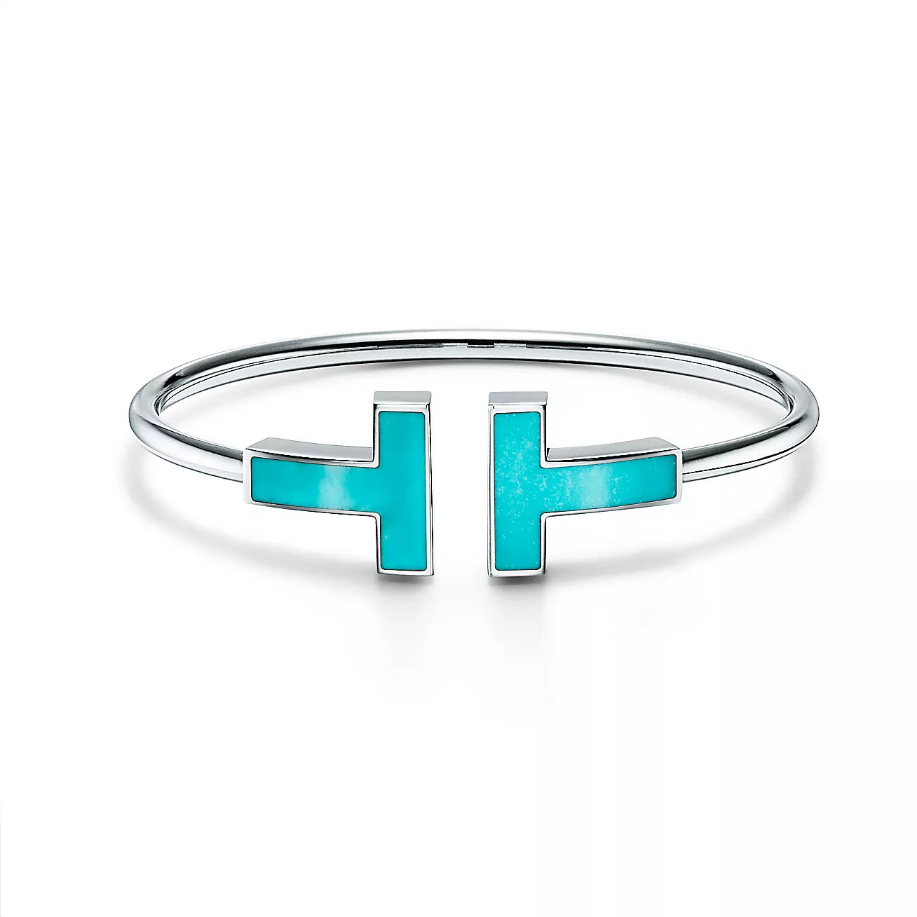 TIFFANY T BRACELET 1.8MM TURQUOISE