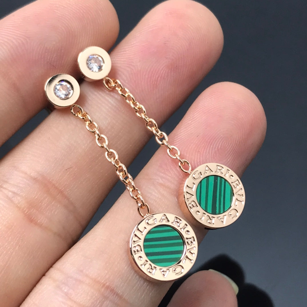 Bvlgari ZERO 1 DROP GOLD EARRINGS