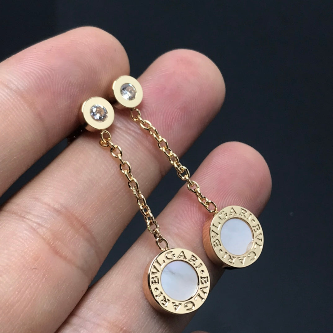 Bvlgari ZERO 1 DROP GOLD EARRINGS