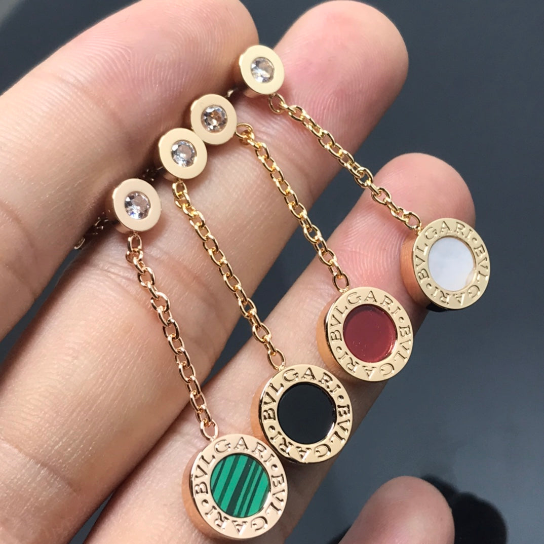 Bvlgari ZERO 1 DROP GOLD EARRINGS